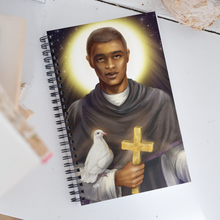 Load image into Gallery viewer, Saint Martin De Porres Prayer Journal by Azūr Meditations