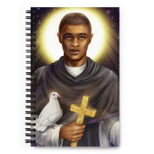 Load image into Gallery viewer, Saint Martin De Porres Prayer Journal by Azūr Meditations