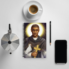 Load image into Gallery viewer, Saint Martin De Porres Prayer Journal by Azūr Meditations
